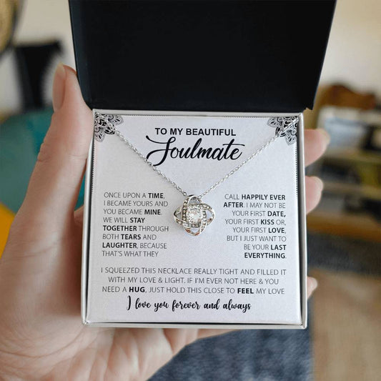 My Beautiful Soulmate| Happily Ever After - Love Knot Necklace