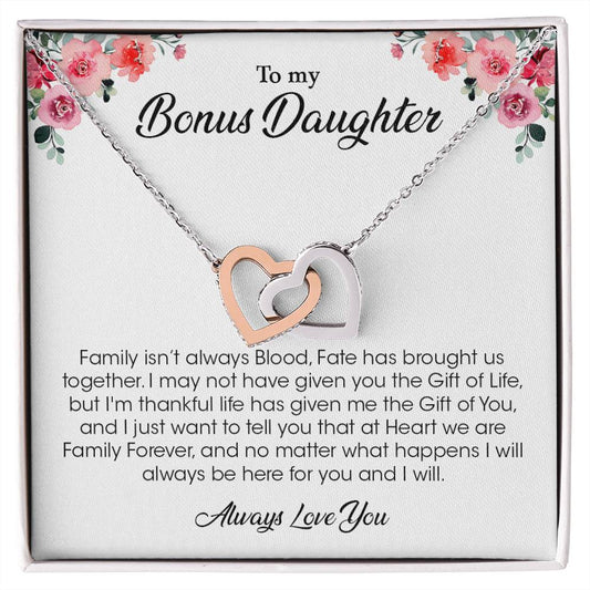 My Bonus Daughter| Family Isnt Blood - Interlocking Hearts